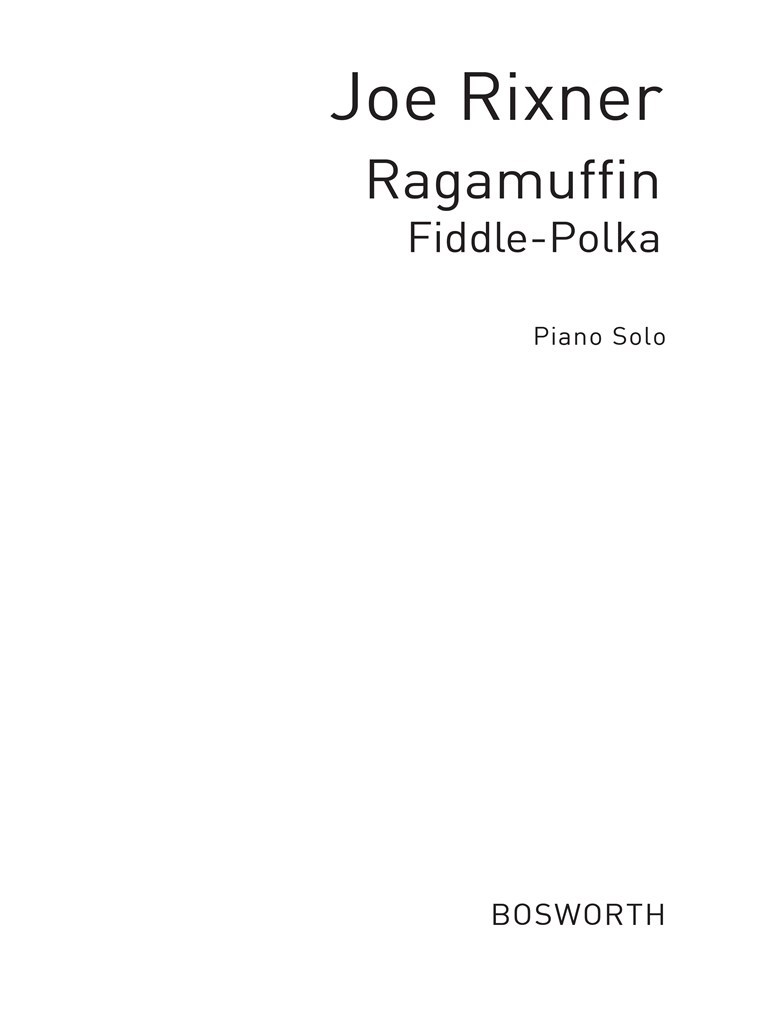 Rixner, J Ragamuffin Fiddle Polka